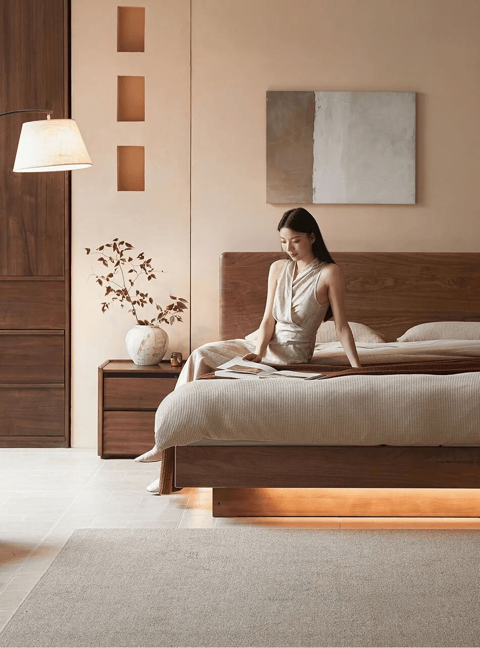 木语黑胡桃木引领品质家居消费新浪潮CQ9传奇电子三大平台销量第一源氏(图4)